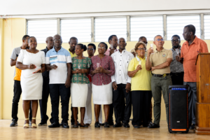 professeurs et employés honorés par l’Institution Saint-Louis de Gonzague