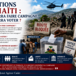 Élections en Haiti : qui pourra faire campagne, qui pourra voter ?